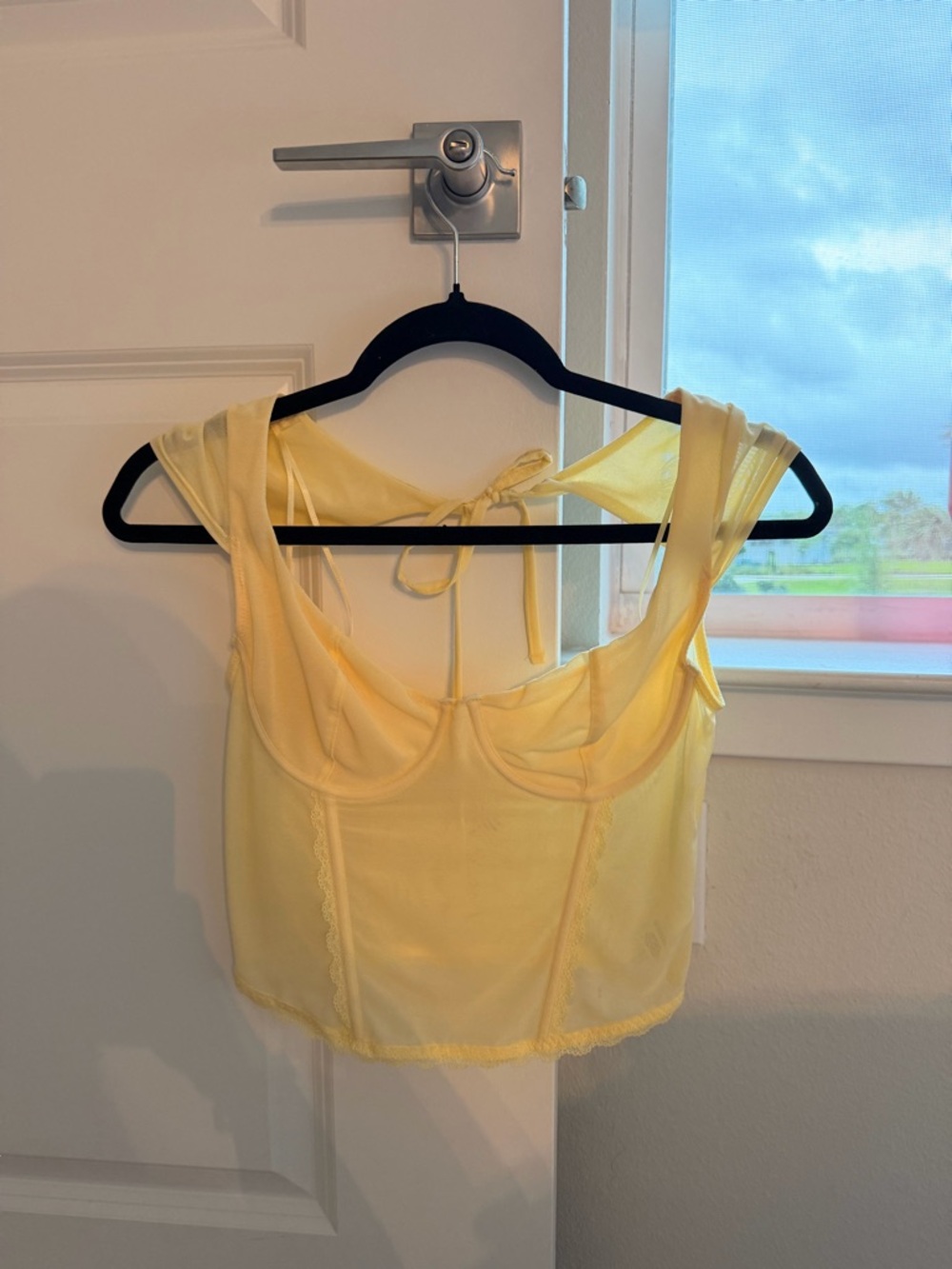 NWT Garage Corset Top